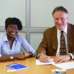 Ondertekening Contract high Performance Namibia