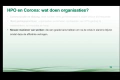 Webinar HPO en leiderschap in corona tijd met dr. André de Waal