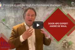 Principe 4 van de HPO Manager - Extern gericht en intern gericht