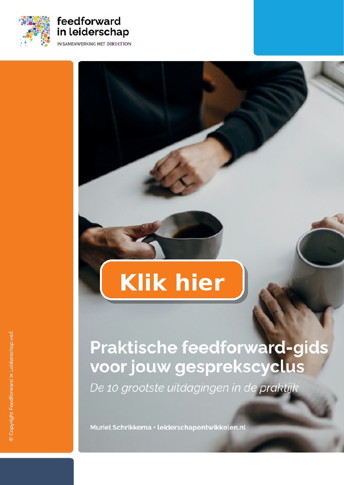Download de praktische feedforward-gids voor jouw gesprekscyclus
